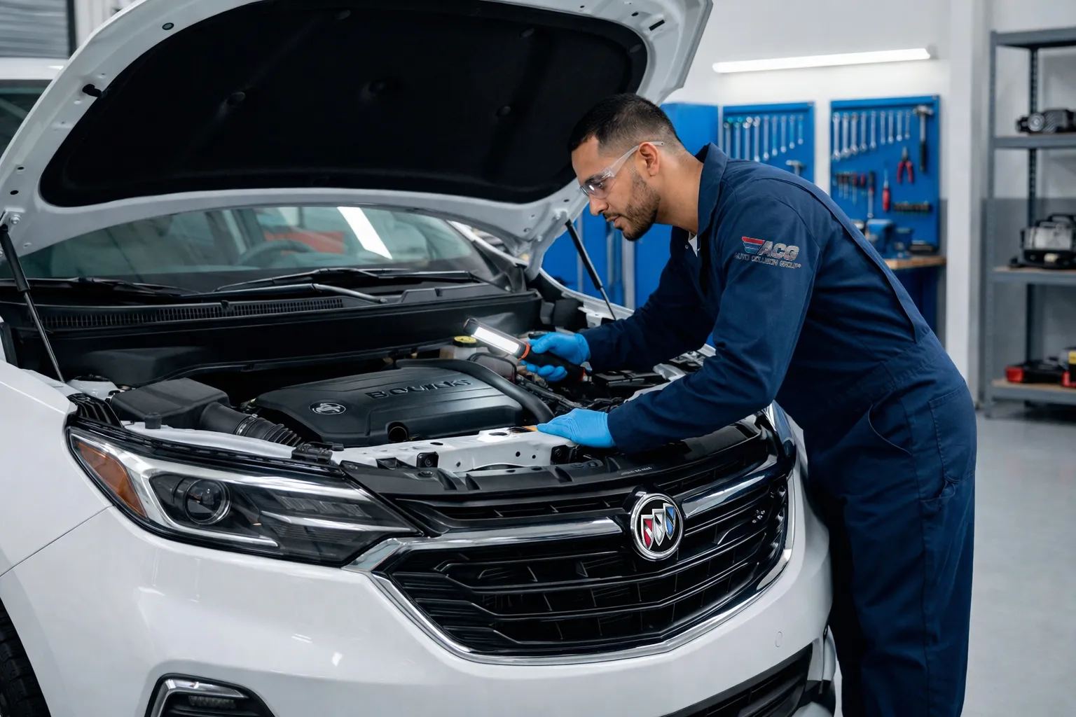 BUICK approved repair equipment