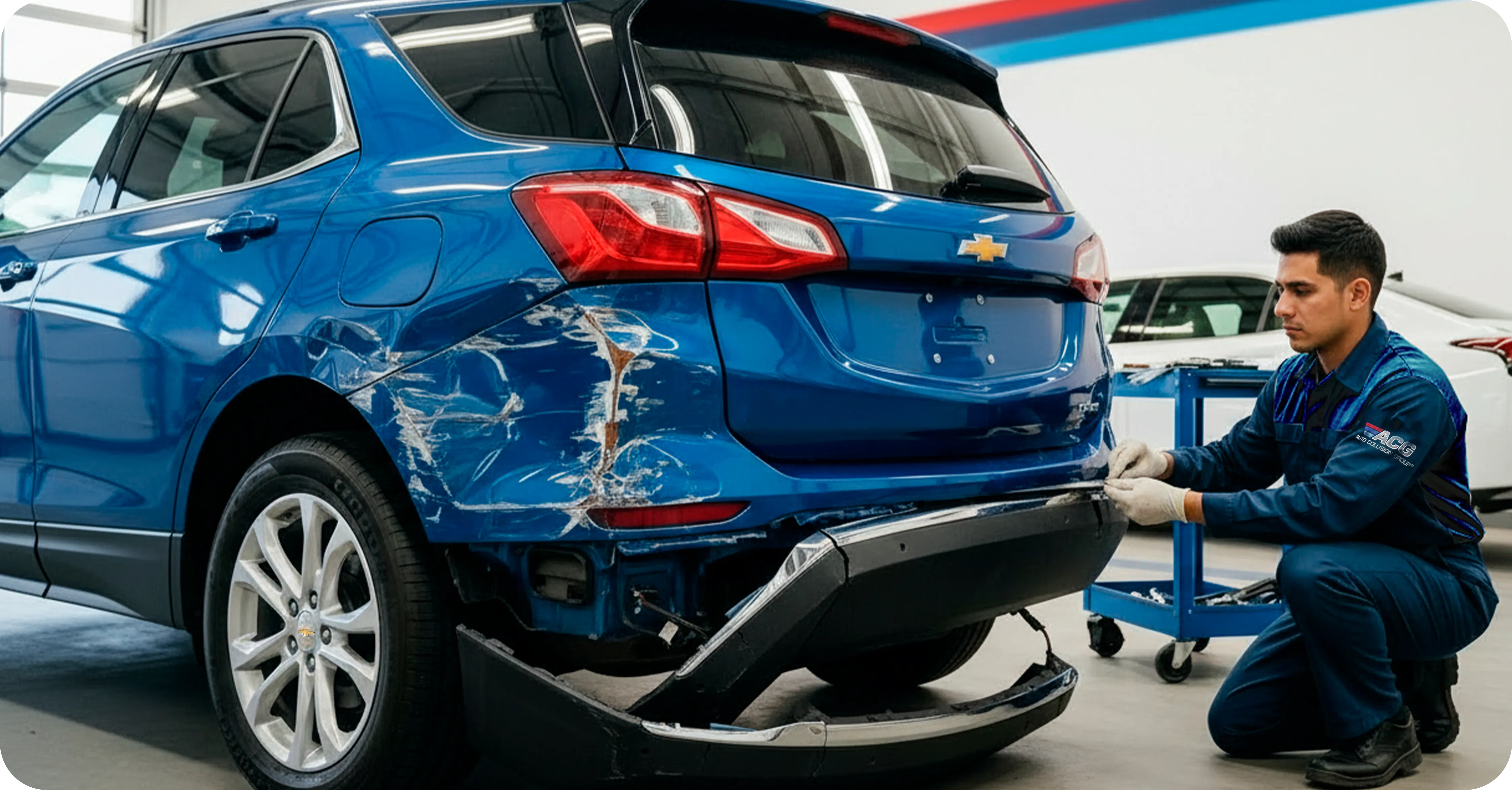 CHEVROLET certified collision repair process