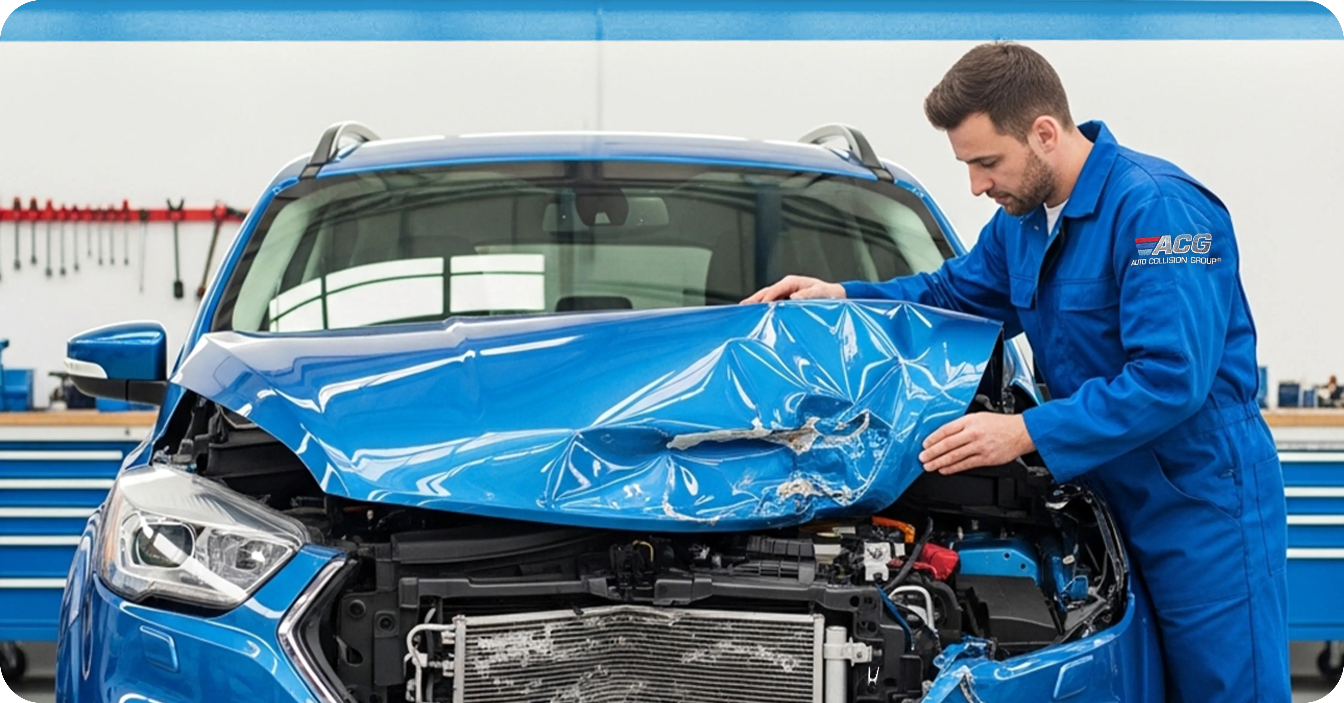 FORD certified collision repair process