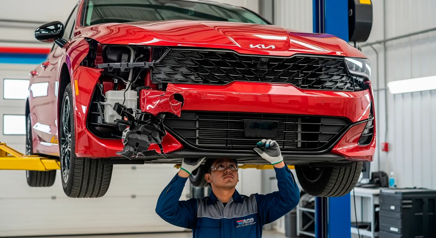 KIA approved repair equipment