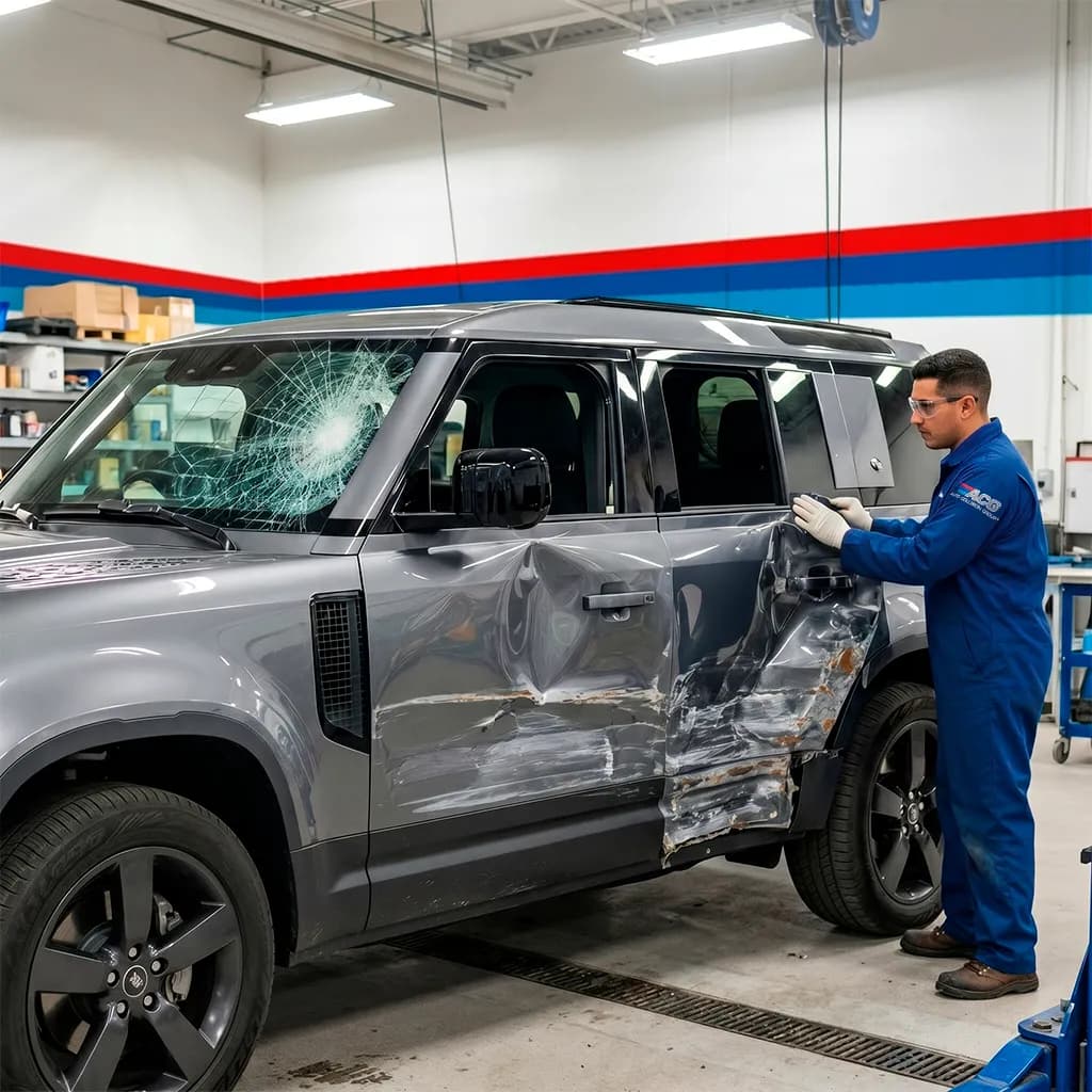 Auto Collision Group LAND ROVER certified centers across California
