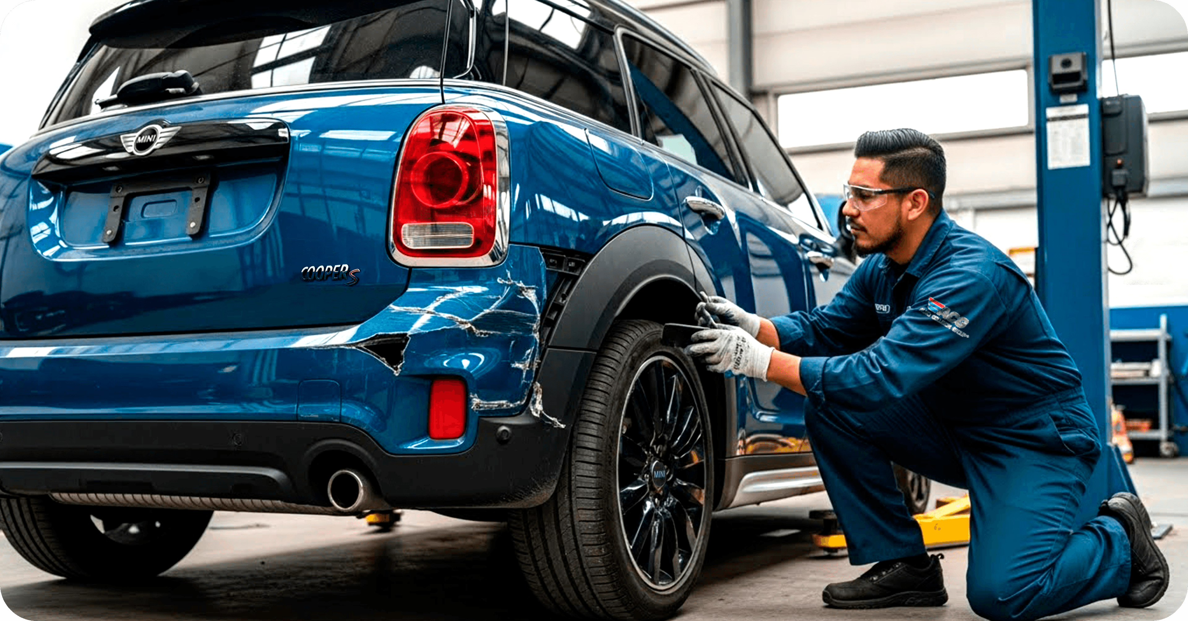 MINI certified collision repair