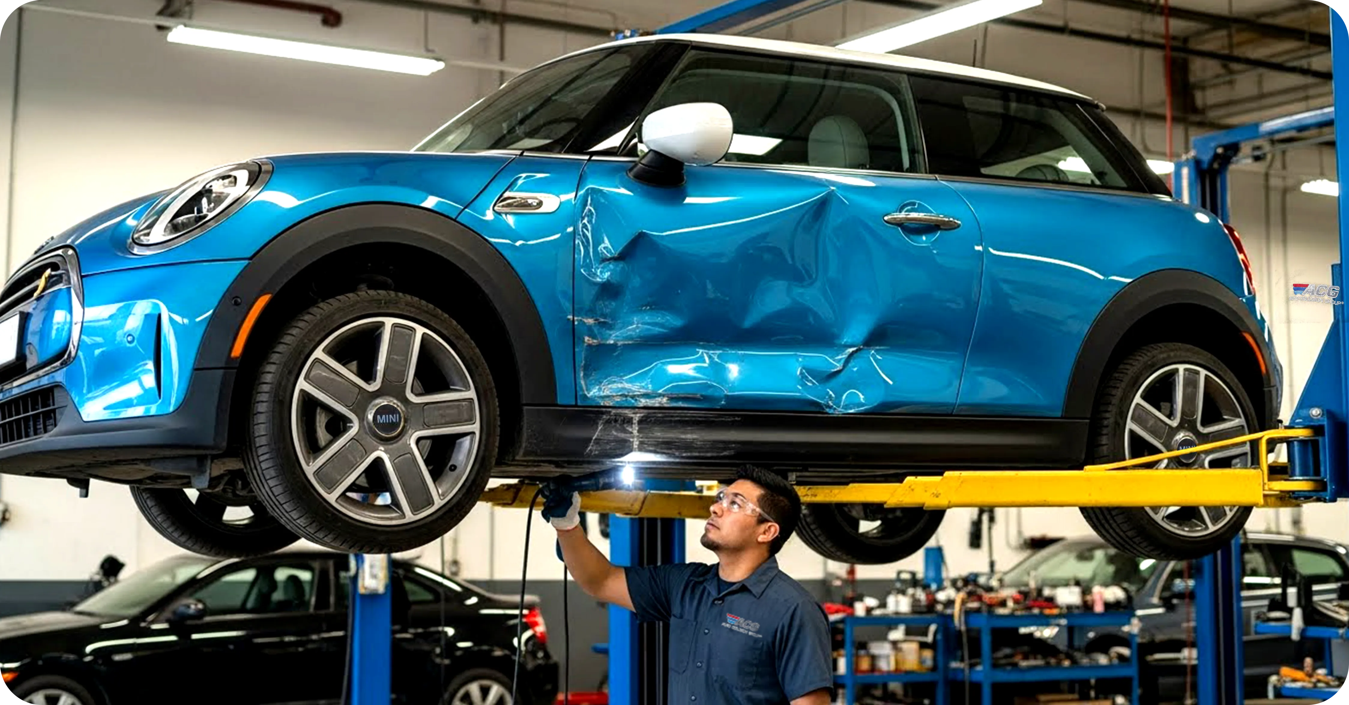 MINI approved repair equipment