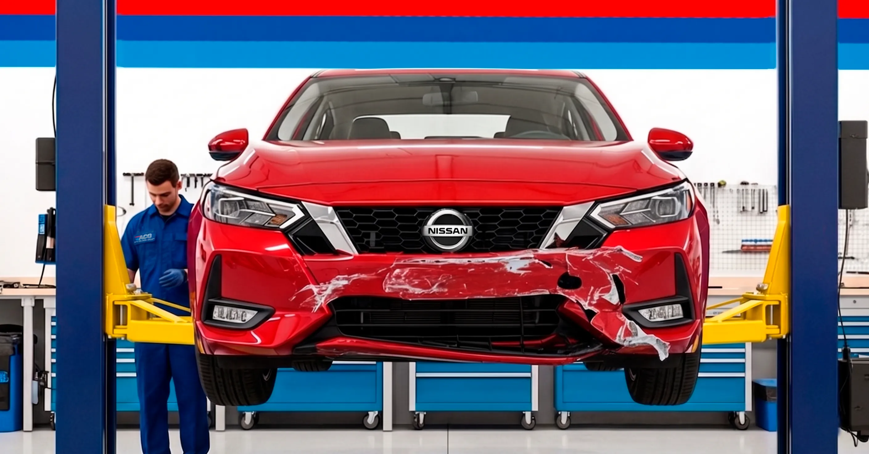 NISSAN approved repair equipment