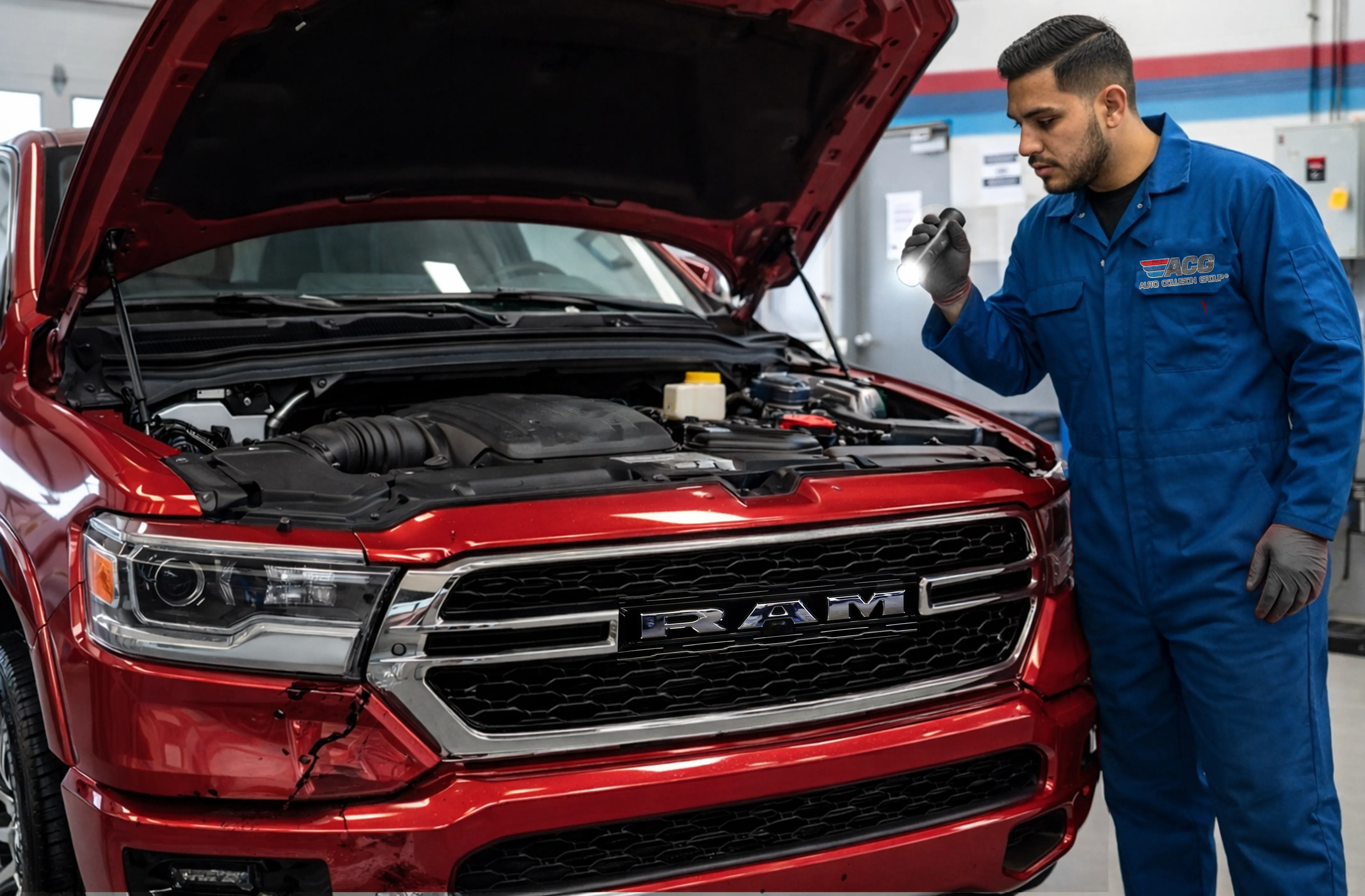 RAM certified collision repair process