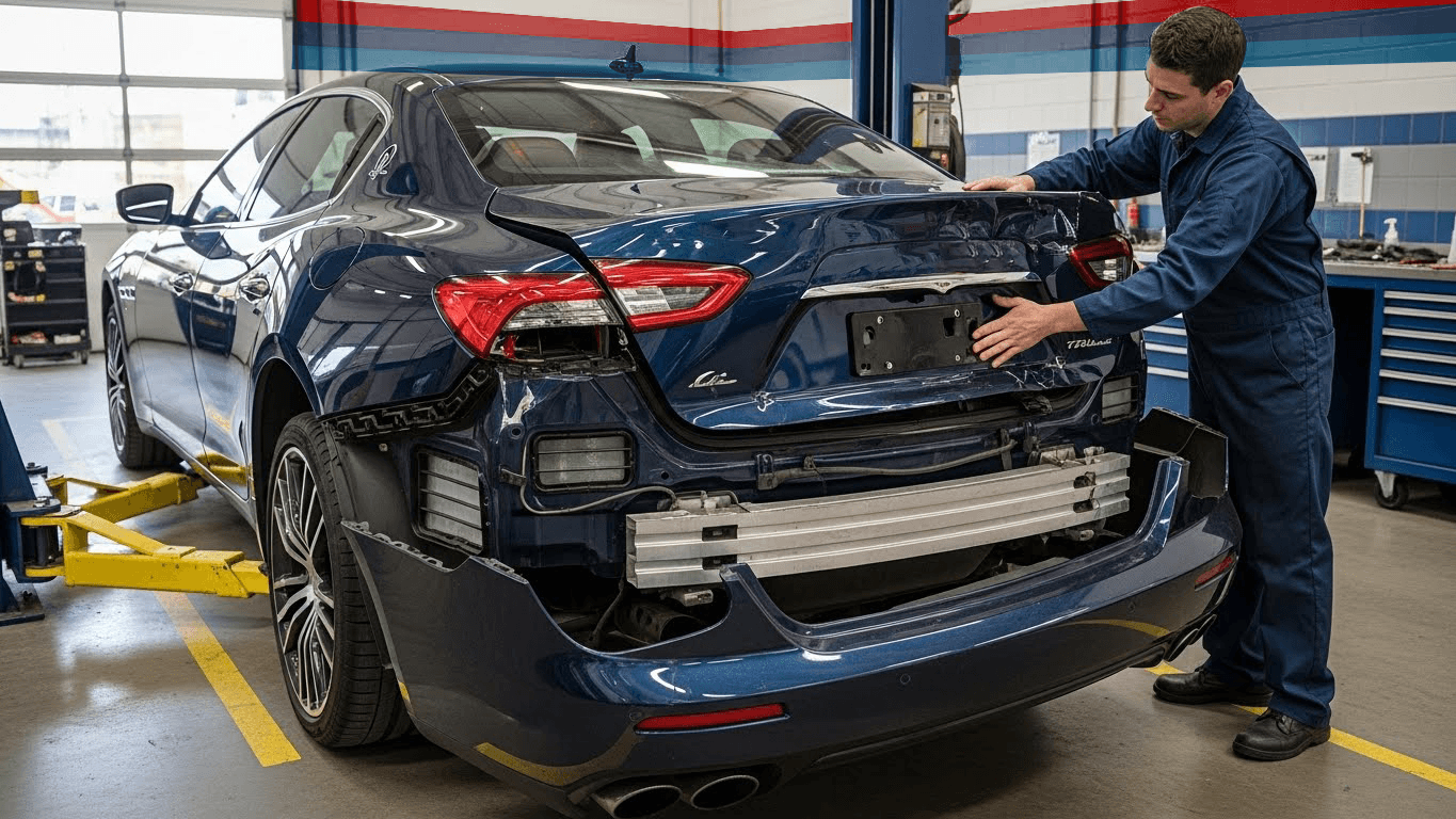 MASERATI certified collision repair