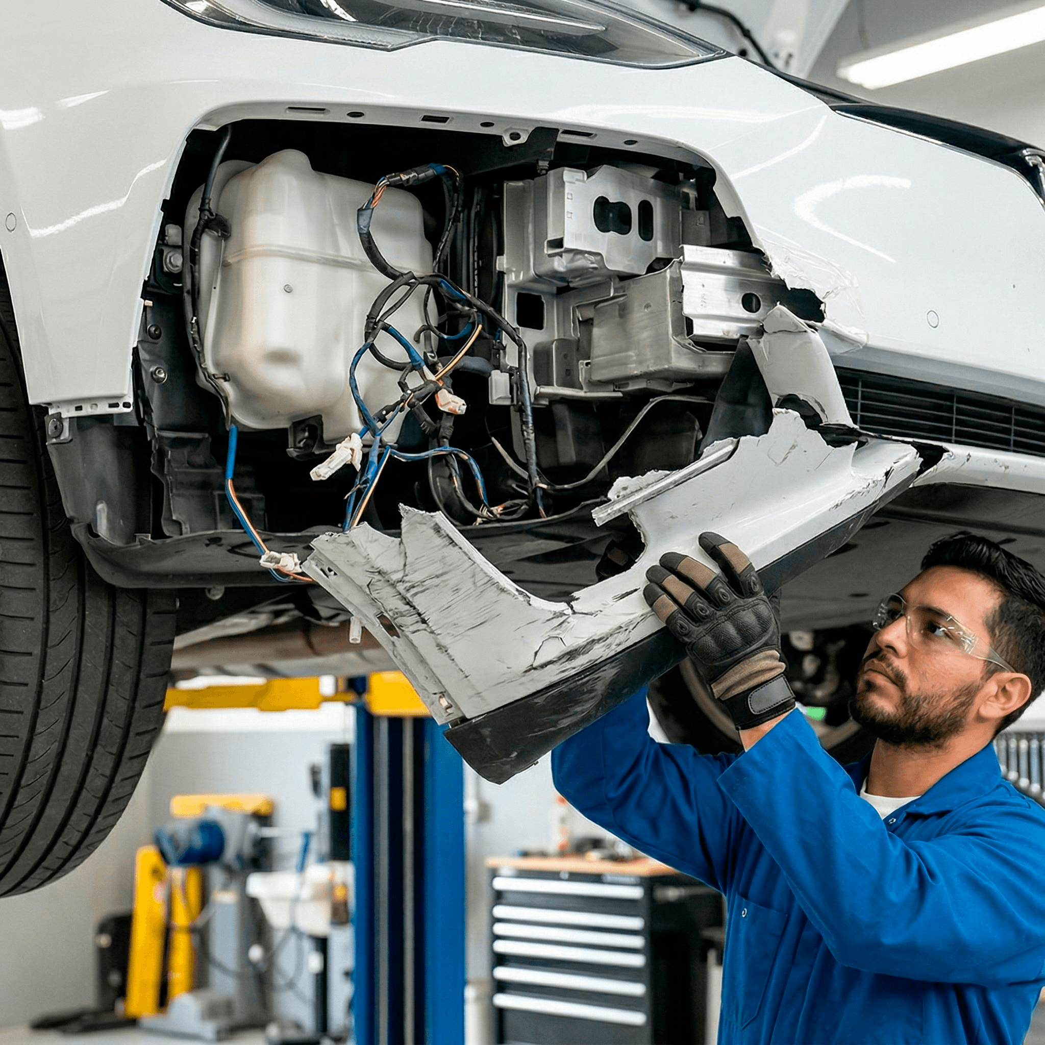 TESLA certified collision repair