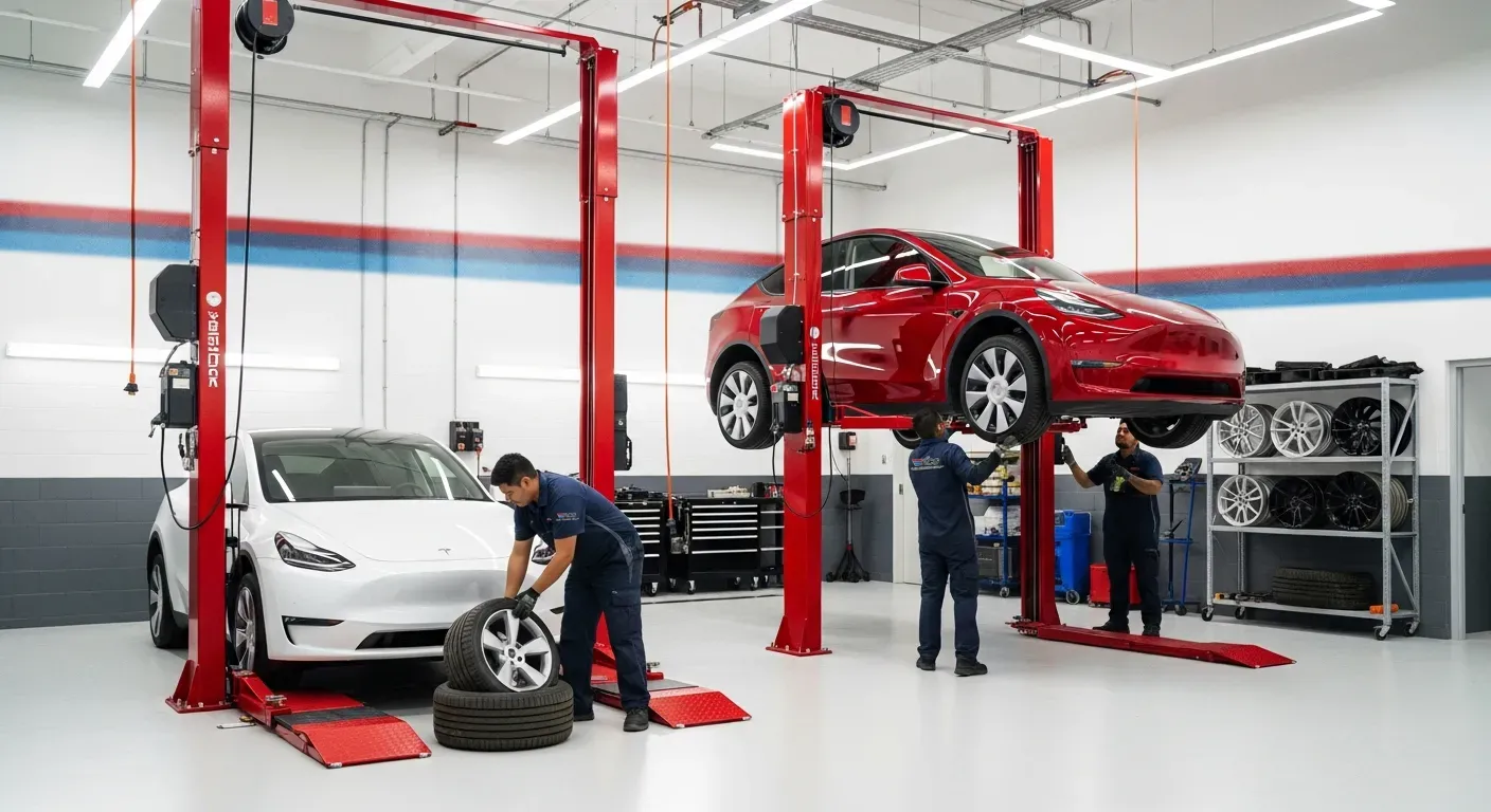 TESLA approved repair equipment