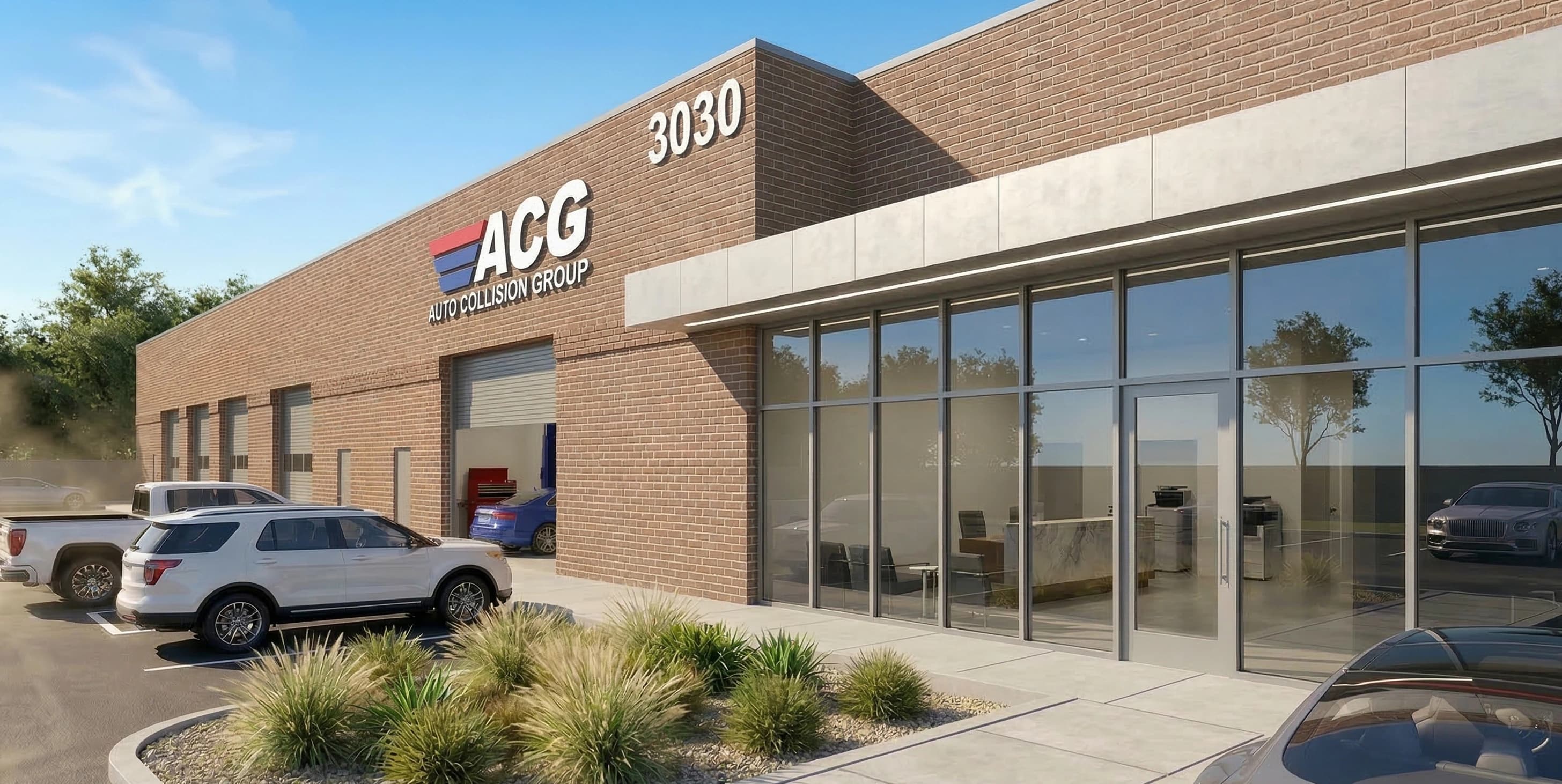 Exterior del taller certificado de Auto Collision Group en El Cajon