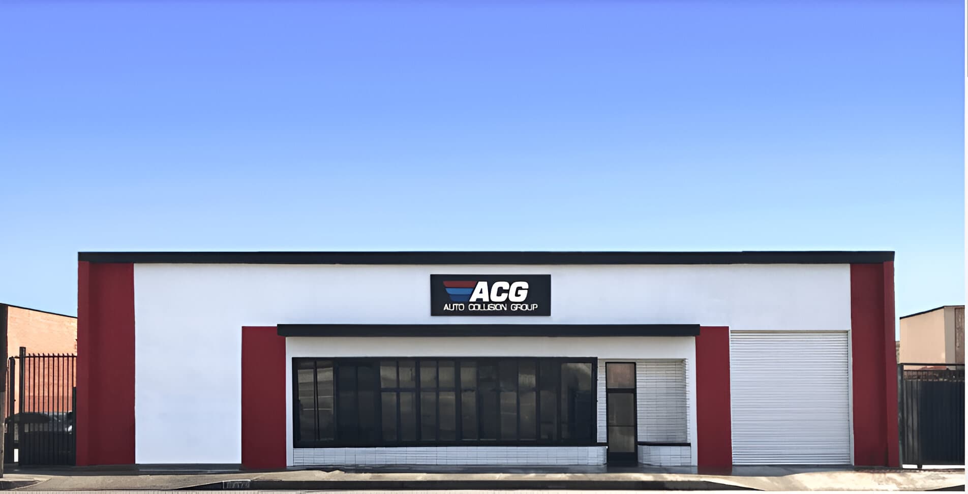 Auto Collision Group Los Angeles certified auto body shop exterior view