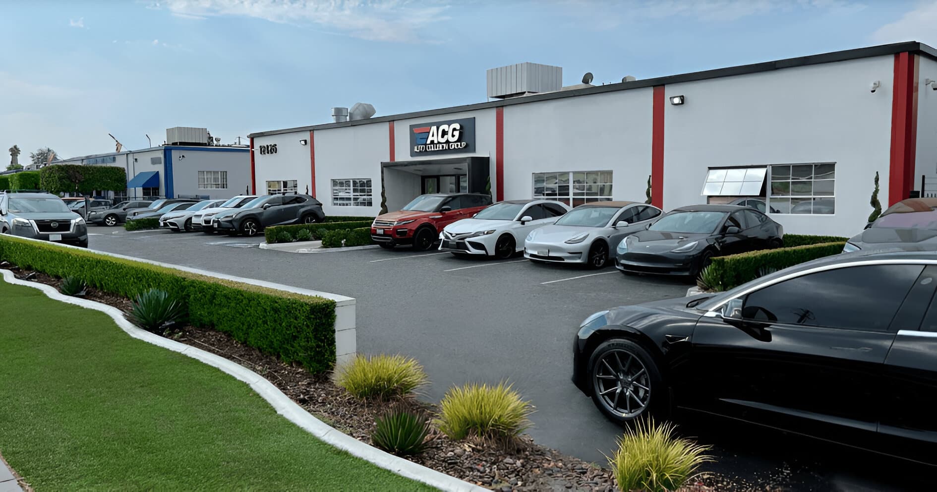 Auto Collision Group Whittier certified auto body shop exterior view