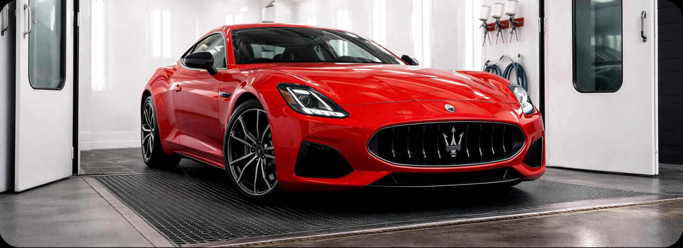 Professional automotive paint refinishing at Auto Collision Group Rancho Cucamonga