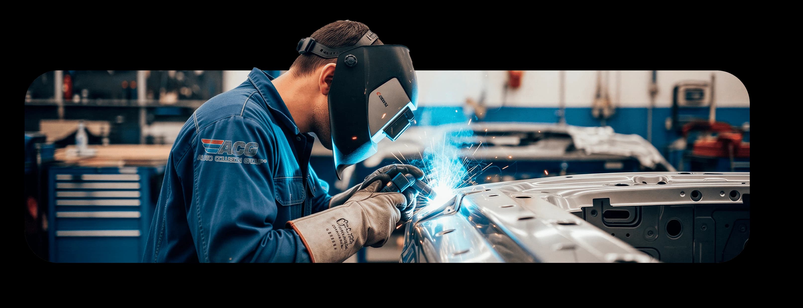 Reparación certificada de colisiones en aluminio en Auto Collision Group