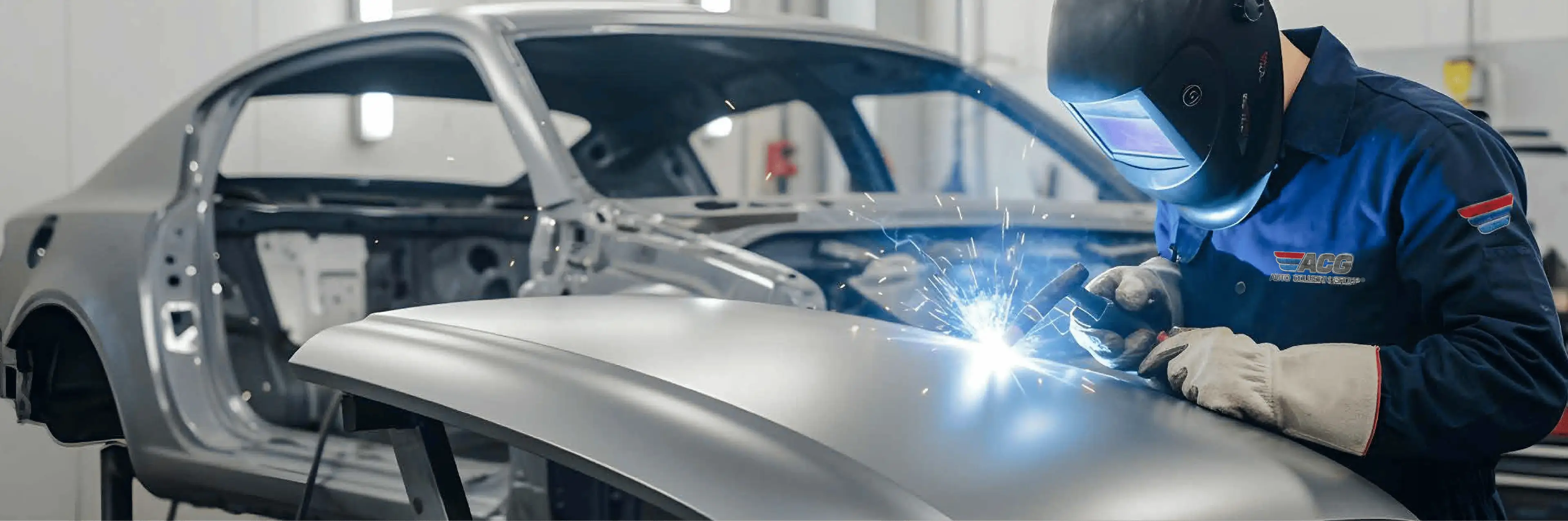 Reparación certificada de colisiones en aluminio en Auto Collision Group