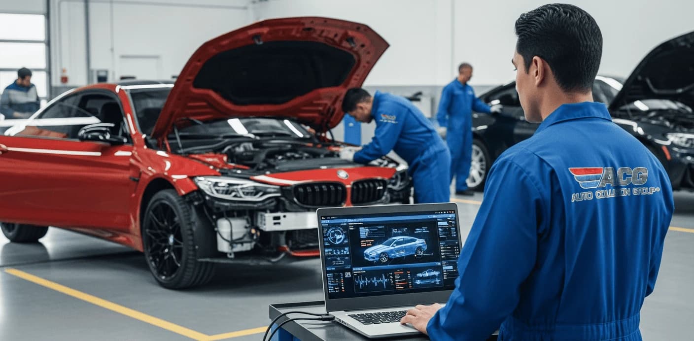Auto body repair facility at Auto Collision Group